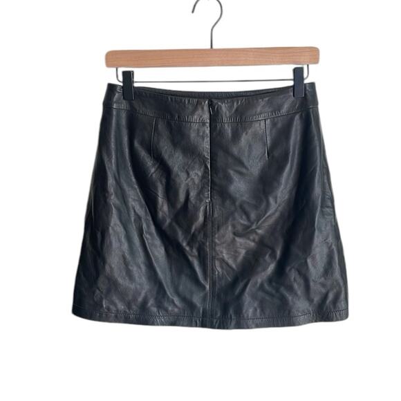 cupcakes and cashmere Marrie Leather Skirt - Picture 3 of 16